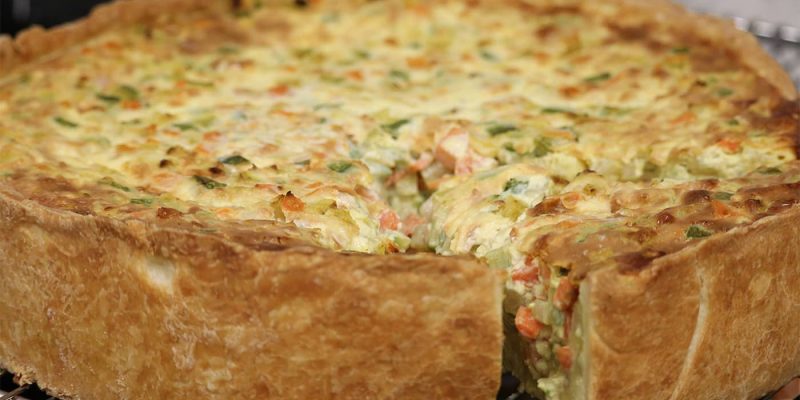 Quiche aux légumes traiteur Lecci