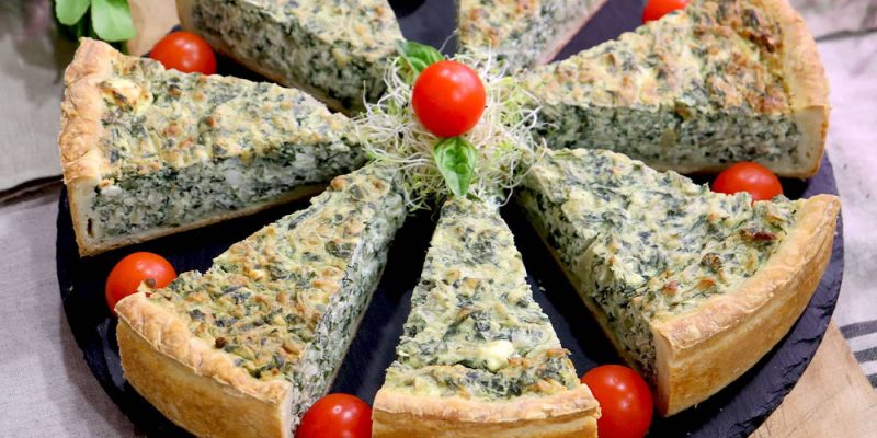 Tourte brocciu blettes aux herbes Maison Parian